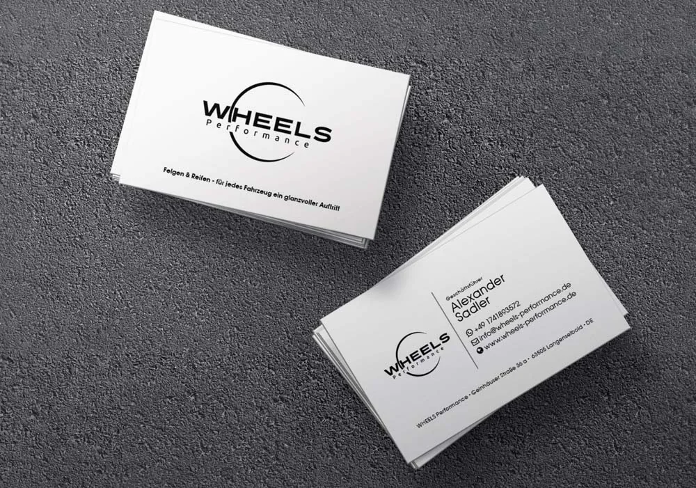 Corporate Design - Visitenkarten