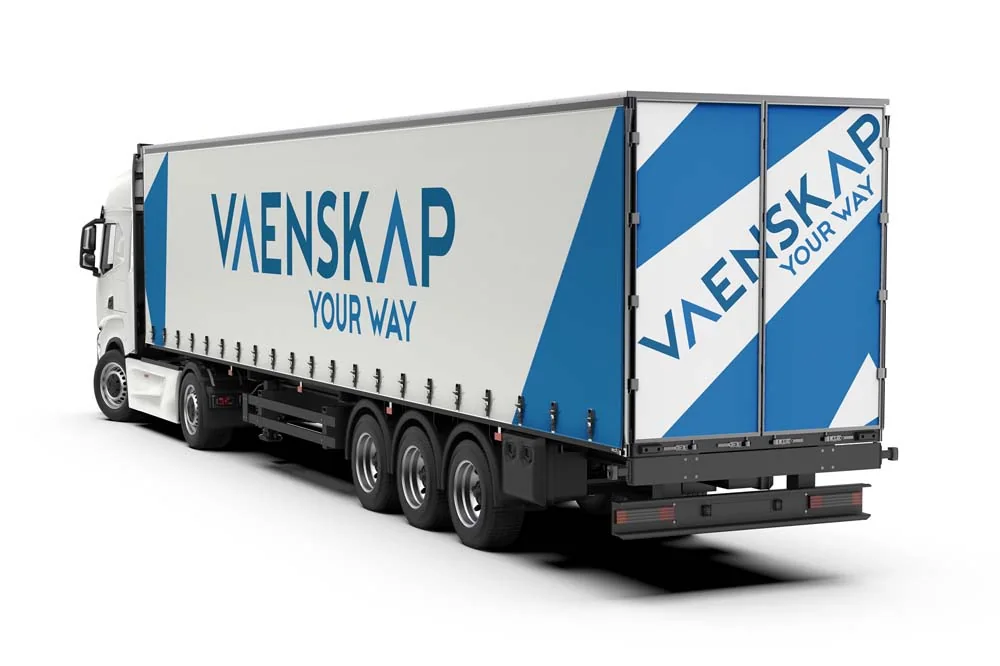 Logo-Kreation mit LKW Branding